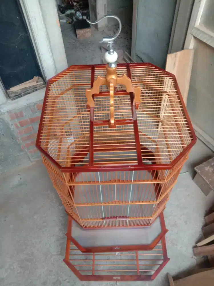 Sangkar burung cicak Rowo.  K  jati