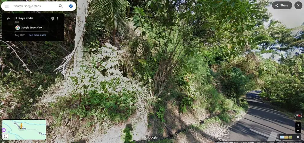 Tanah kebun pinggir jalan Desa Kedis dekat akses Buleleng-Tabanan