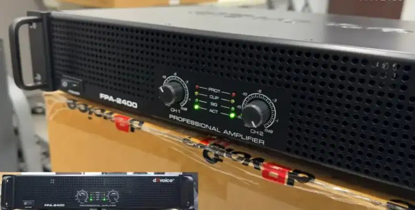 Power Dbvoice FPA 2400 Original Amplifier Dbvoice FPA-2400 Class H