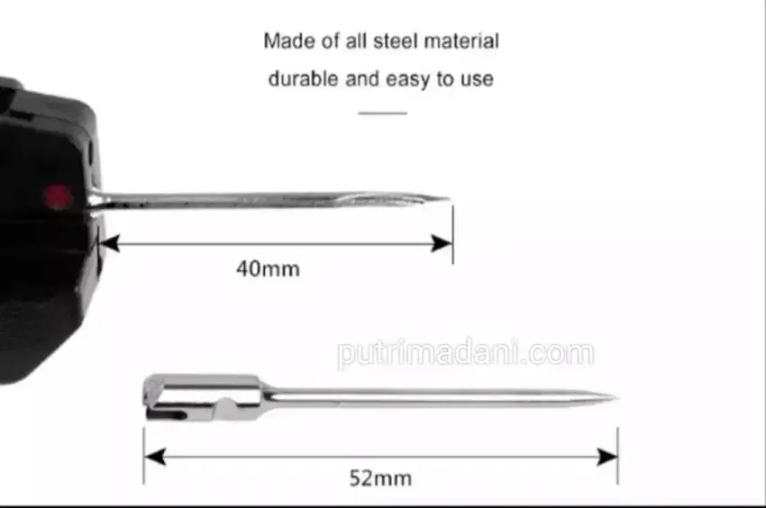 Jarum tag gun panjang 52mm