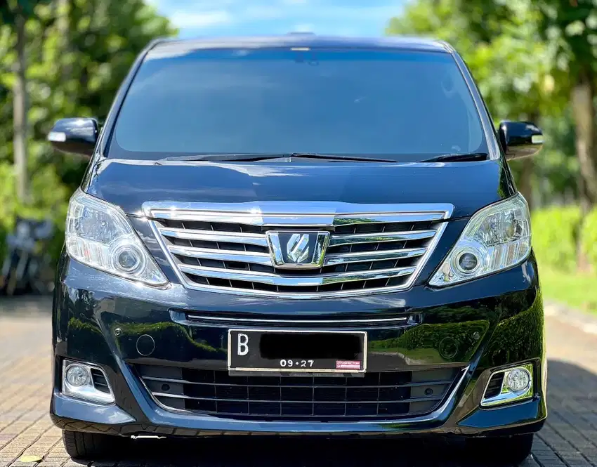 KM only 88rb Record Toyota Alphard 2.4 G Atpm AT 2014 Pjk Pjg Dp Ringn