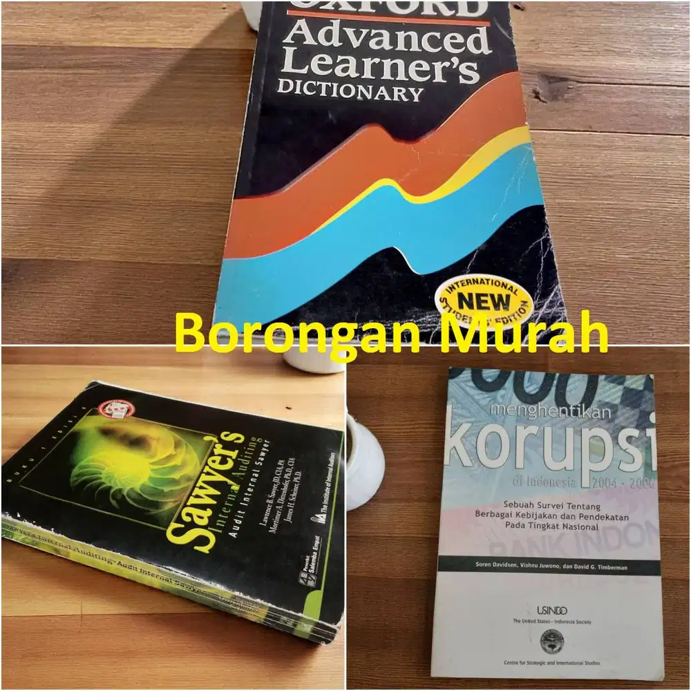 Borongan Muraaah Buku Kamus, Audit, dan Anti Korupsi