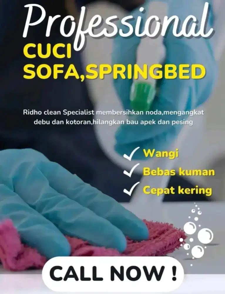 CUCI SOFA VACUM BASAH DAN KERING BANDUNG