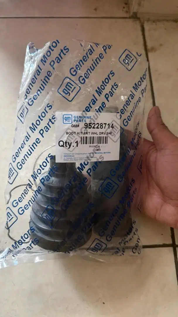 Karet boot CV joint dalam