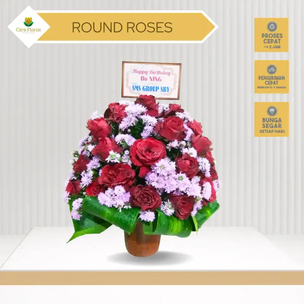 Bunga Meja Fresh / Table Flower Desk