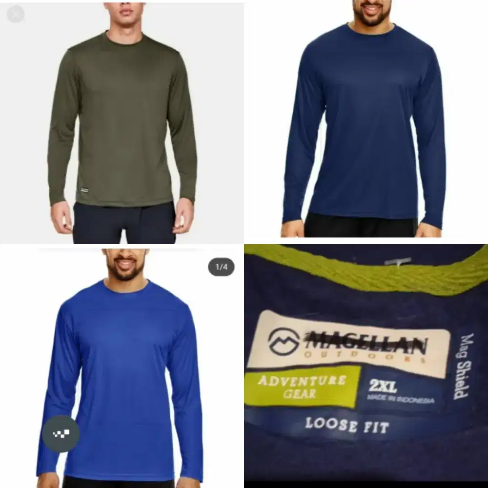 Kaos panjang jumbo bigsize xxl eropa