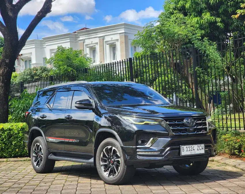 KM.55.RB ASLI| FORTUNER TRD 2.4 AT 2021 HITAM SUPER SEGER !!