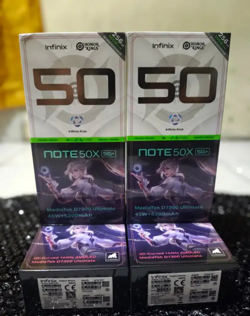 Infinix Note 50X 5G+ 8+8/256 Garansi Resmi Baru Dan segel