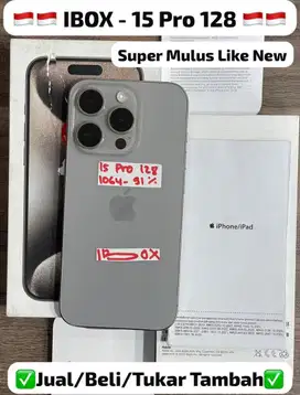 iphone 15 pro 128gb second ibox