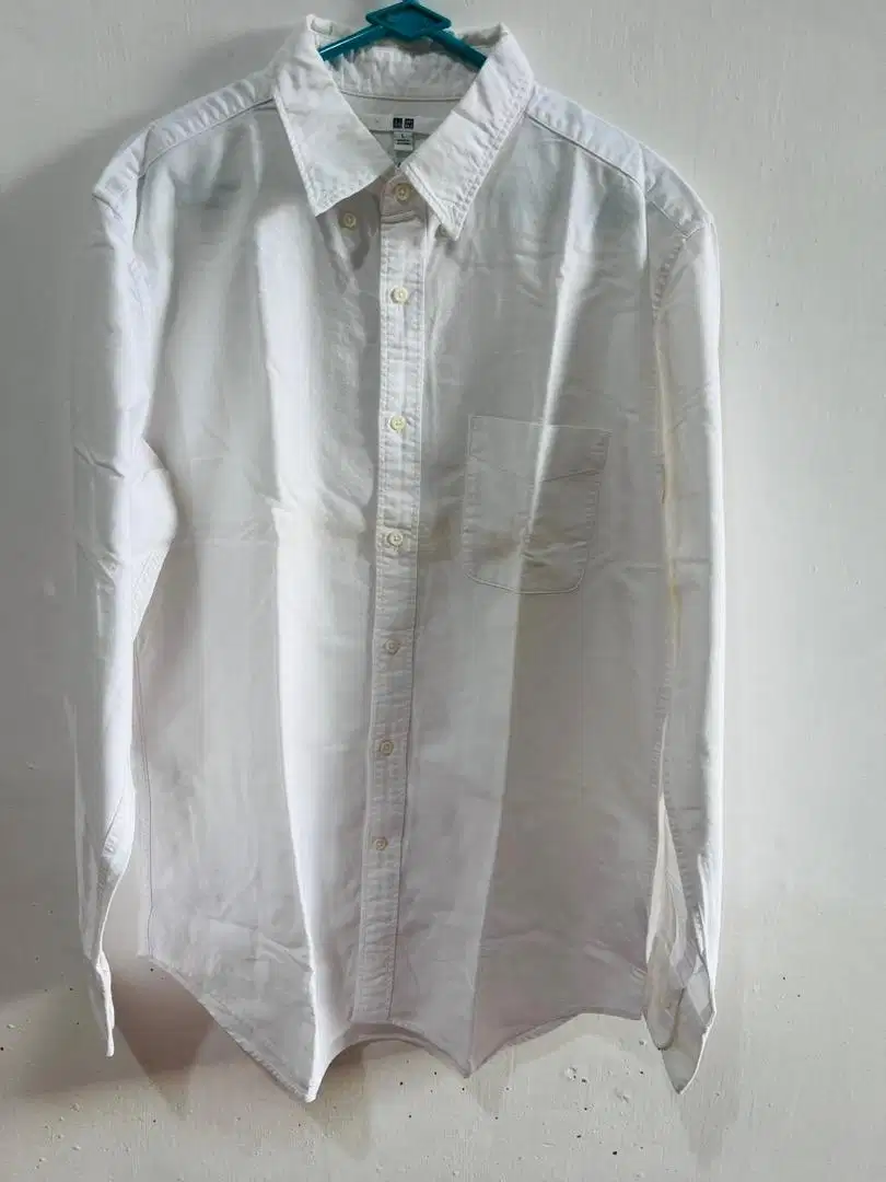 Kemeja lengan panjang uniqlo L
