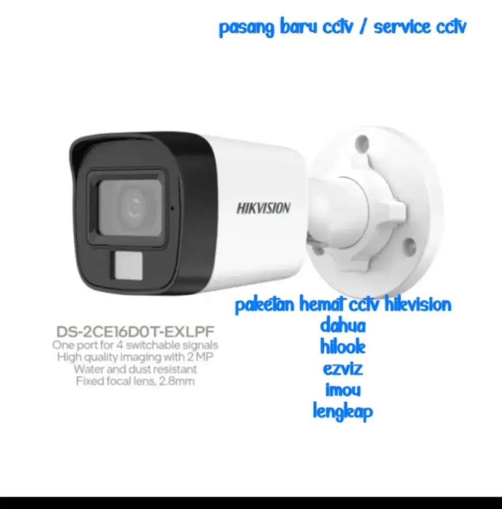 Pasang cctv hikvision ezviz hilook service