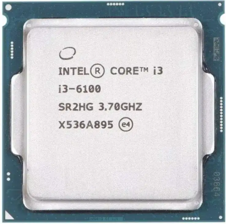 Processor i3 6100 LGA 1151 DDR4