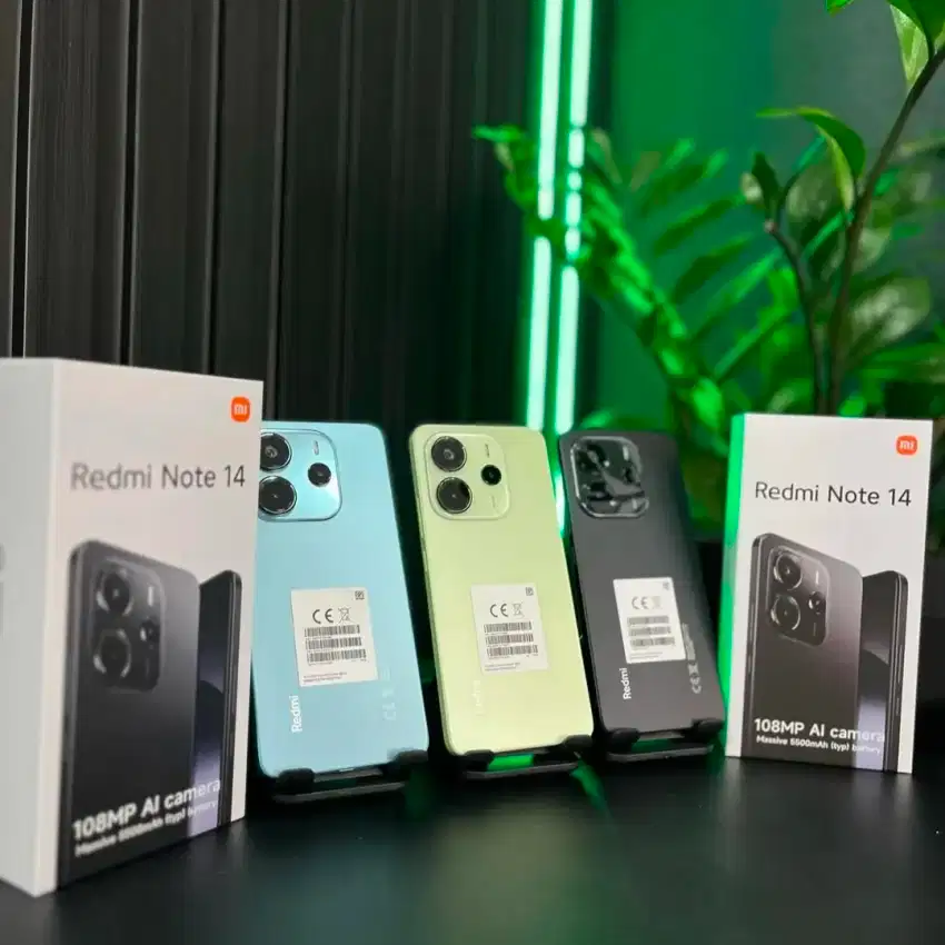PROMO REDMI NOTE 14 8/128GB NEW SEGEL & DAZZLE PROTECTION