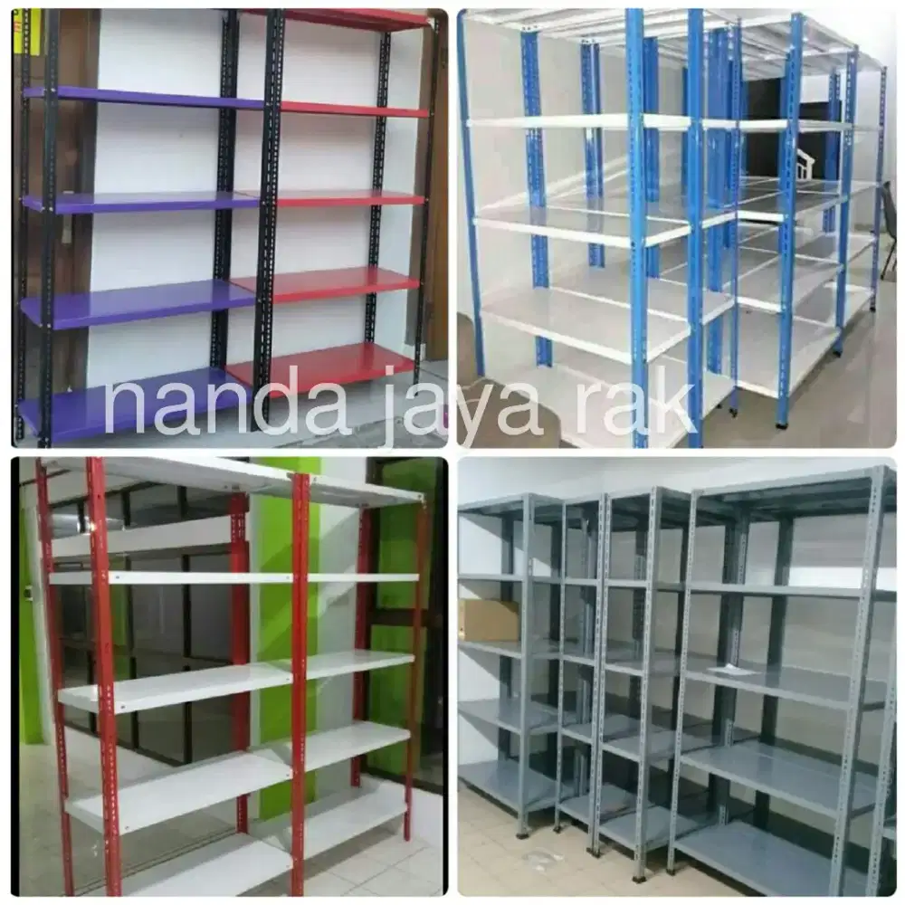 Macam macam rak gudang besi
