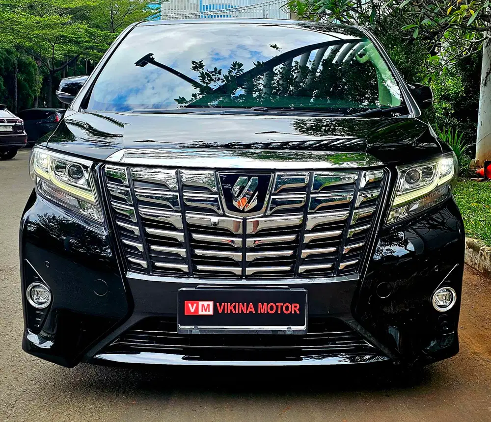 Toyota Alphard 2017 Hitam KM 18,000 ASLI, Service Record Toyota Full