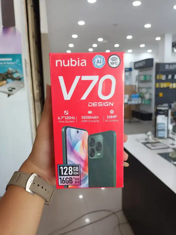 Nubia V70 8/256 BARU GARANSI RESMI