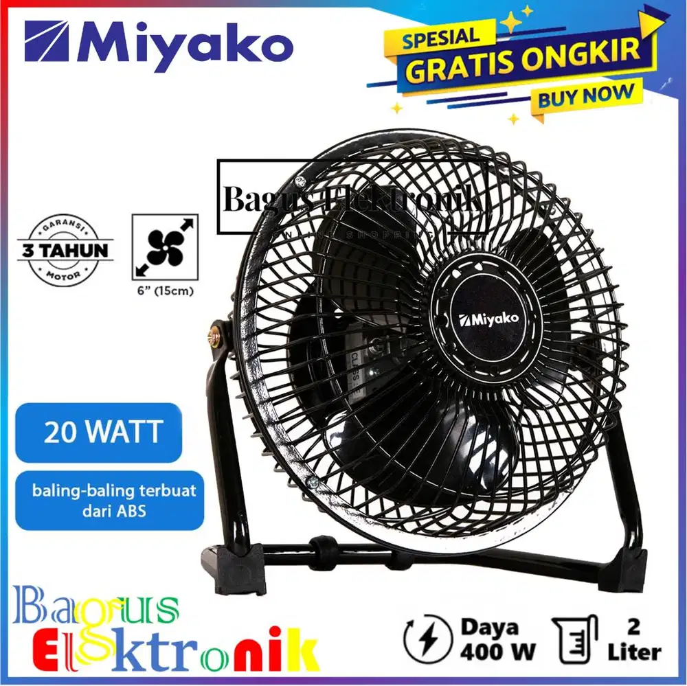 kipas 6 inc new miyako