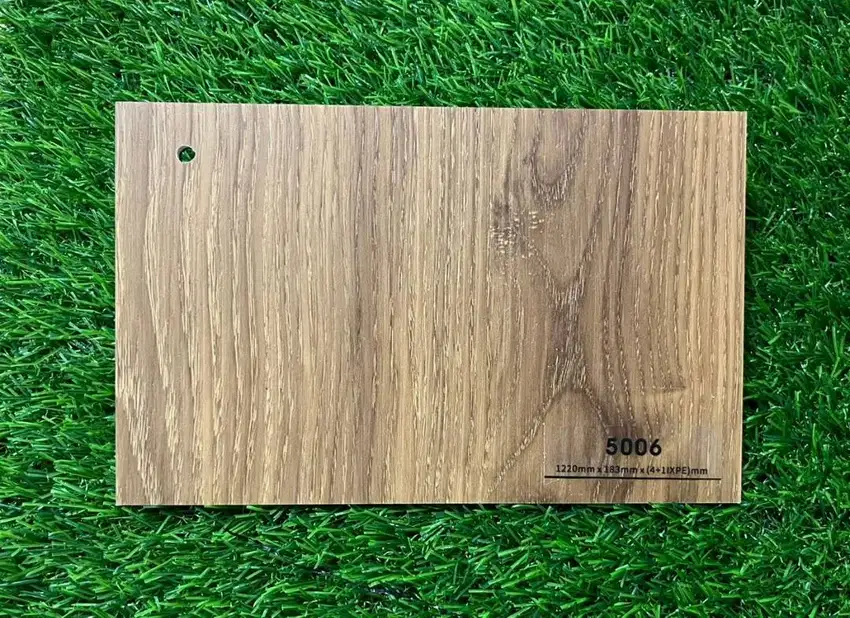 Lantai SPC Click / SPC MS Floor Tebal 5mm / SPC Klik Motif Kayu