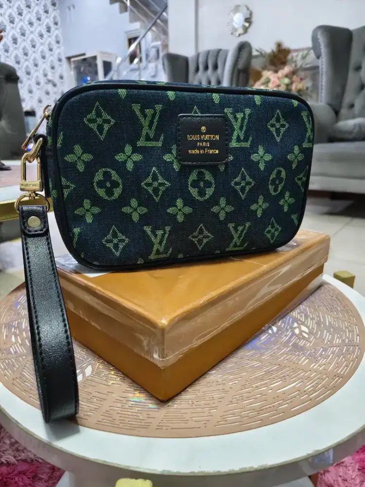 Handbag kanvas tebal motif Elvong