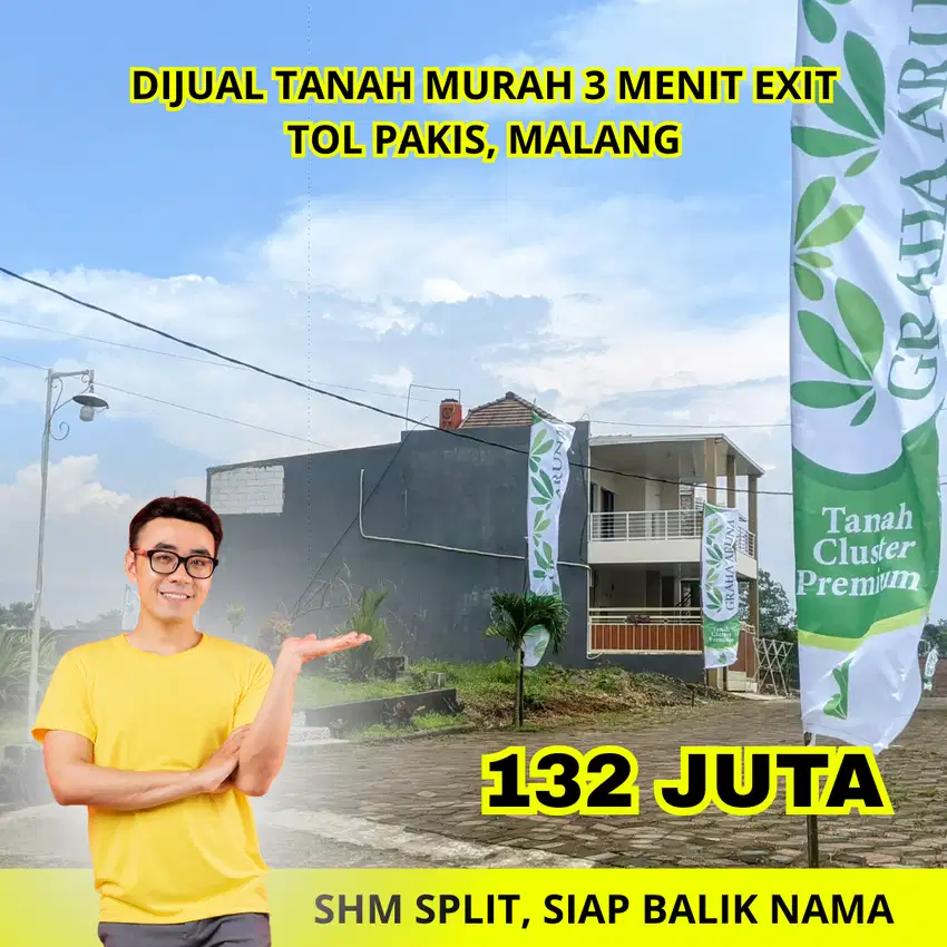 Tanah Malang Exit Tol Pakis SHM Split