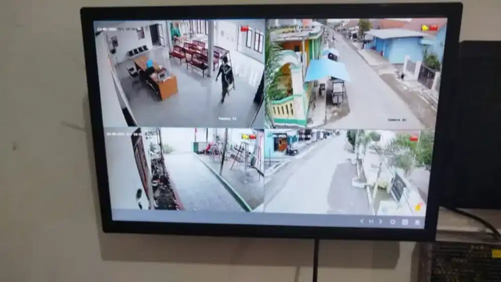 KAMERA CCTV FREE PASANG