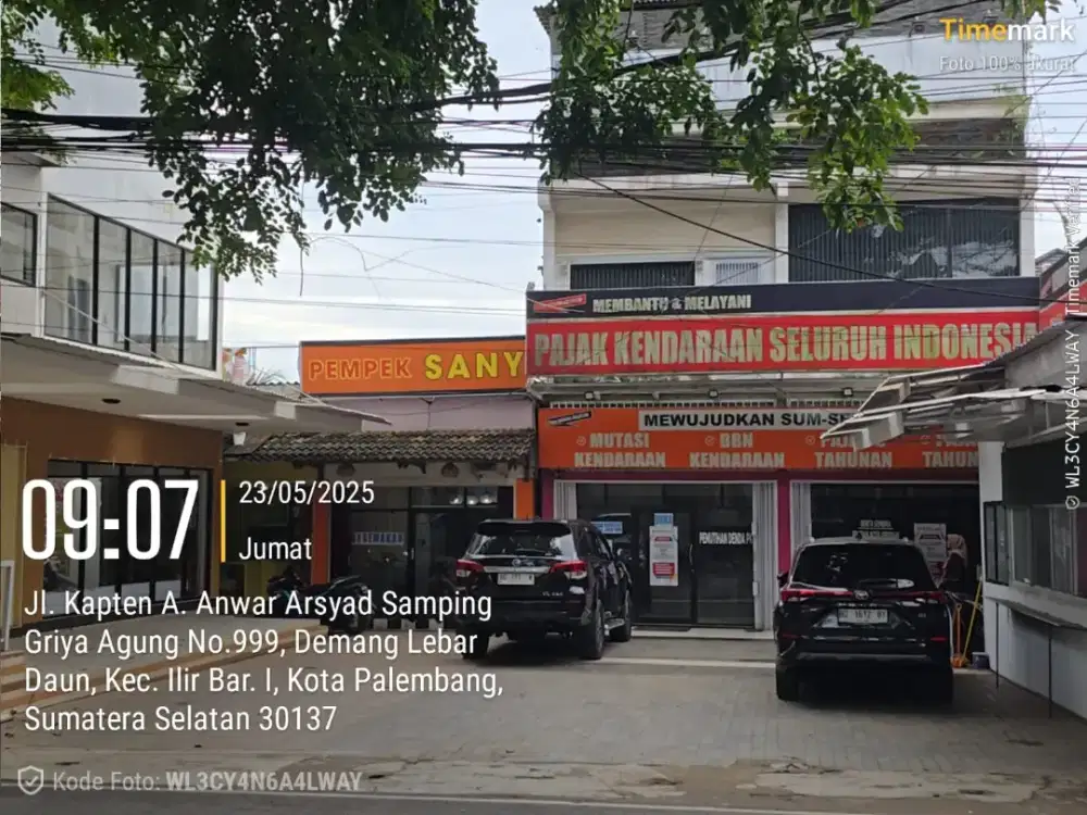 DISEWAKAN KIOS RUKO DAN TANAH JL KAPT ANWAR ARSYAD SAMPING GRIYA AGUNG