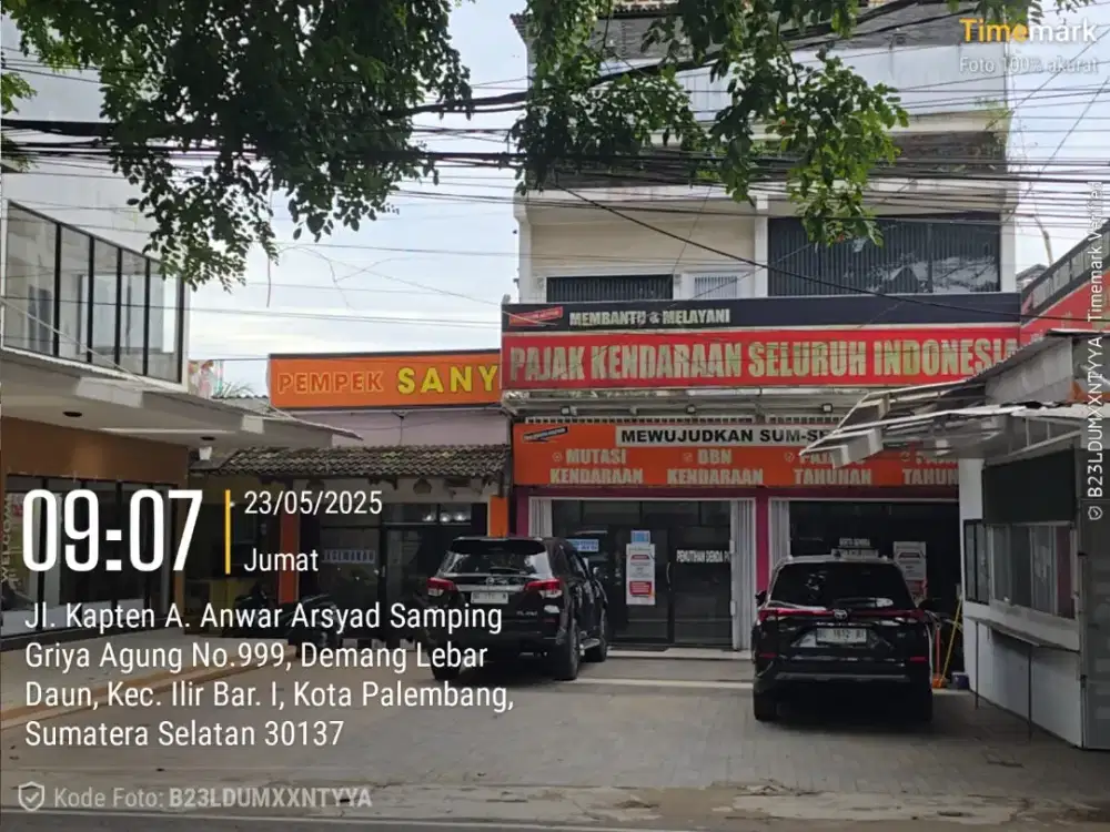 DISEWAKAN KIOS RUKO DAN TANAH JL KAPT ANWAR ARSYAD SAMPING GRIYA AGUNG