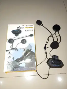 Dijual bluetooth intercom helm