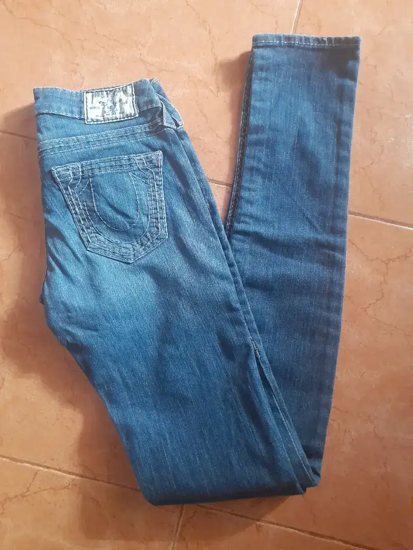 Celana jeans TRUE RELIGION section SKINNY original