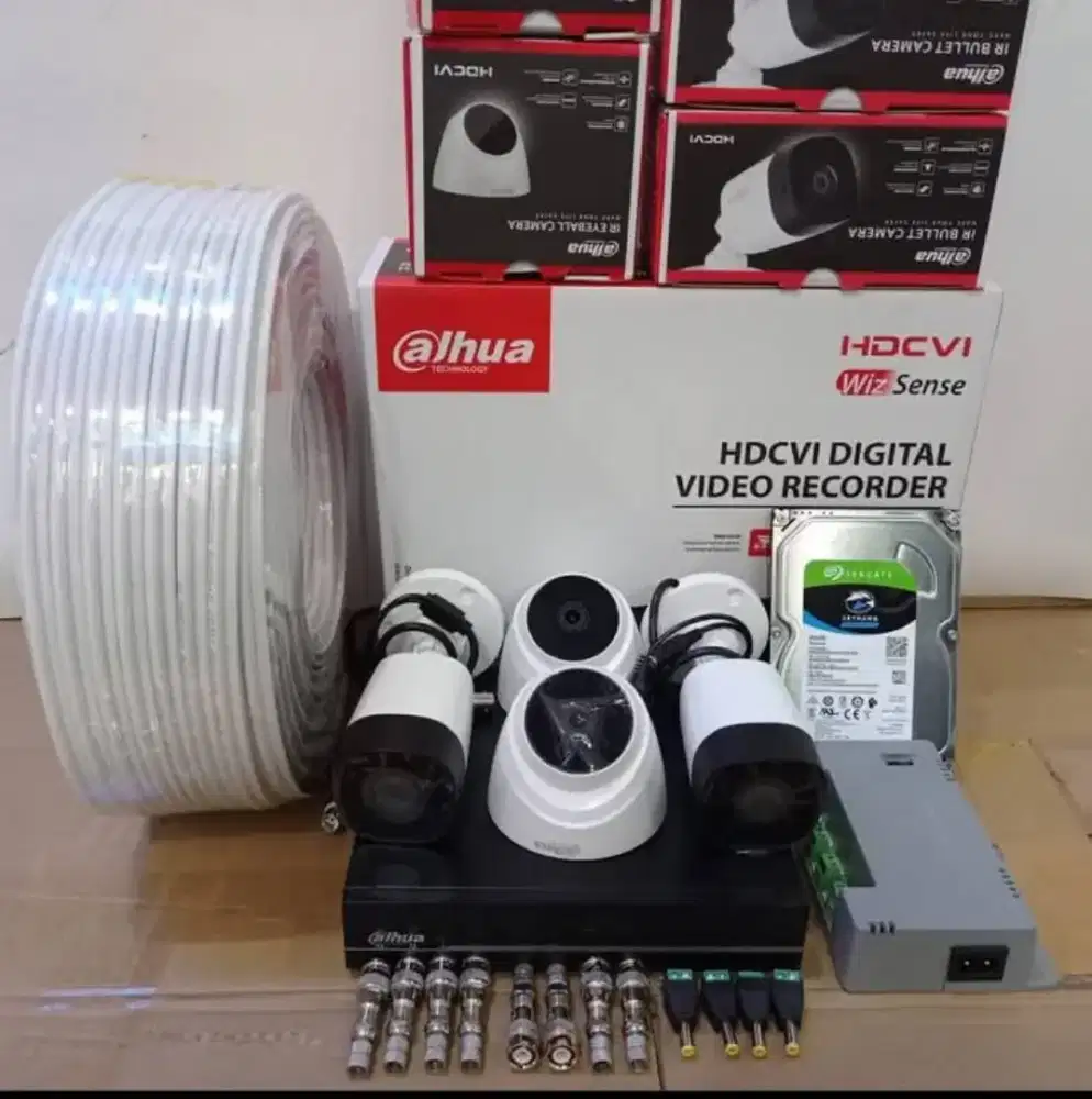 PAKET KAMERA CCTV FREE PASANG
