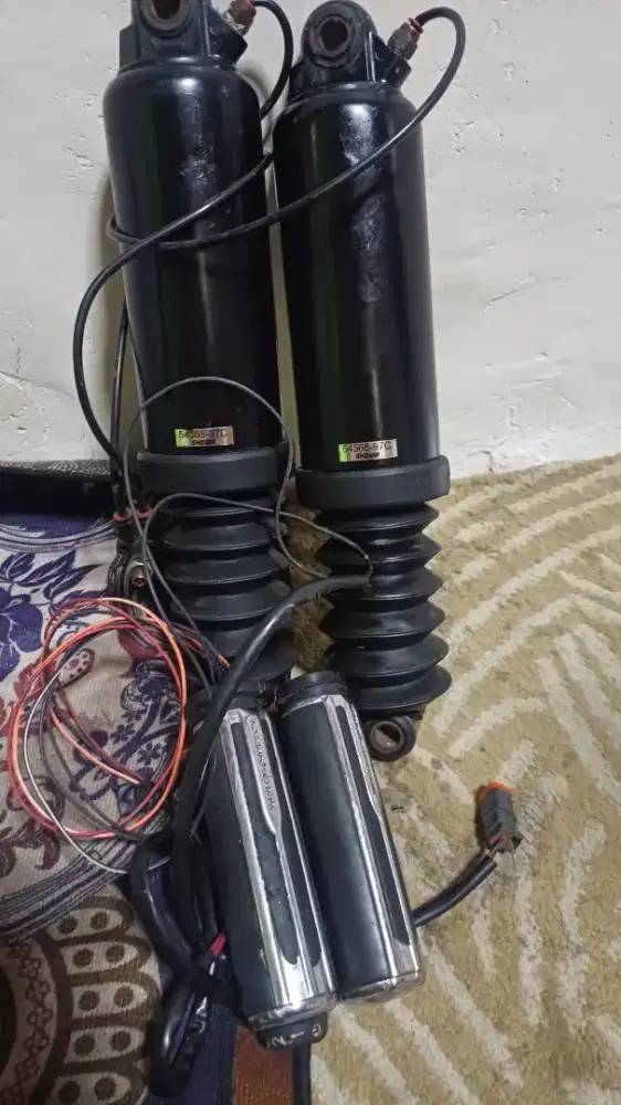 Shockbreker + Hand Grip Harley ultra