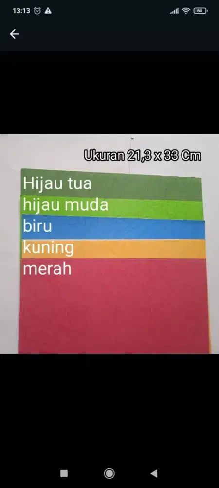 Kertas Buffalo Warna – Tebal, Kuat & Cerah!