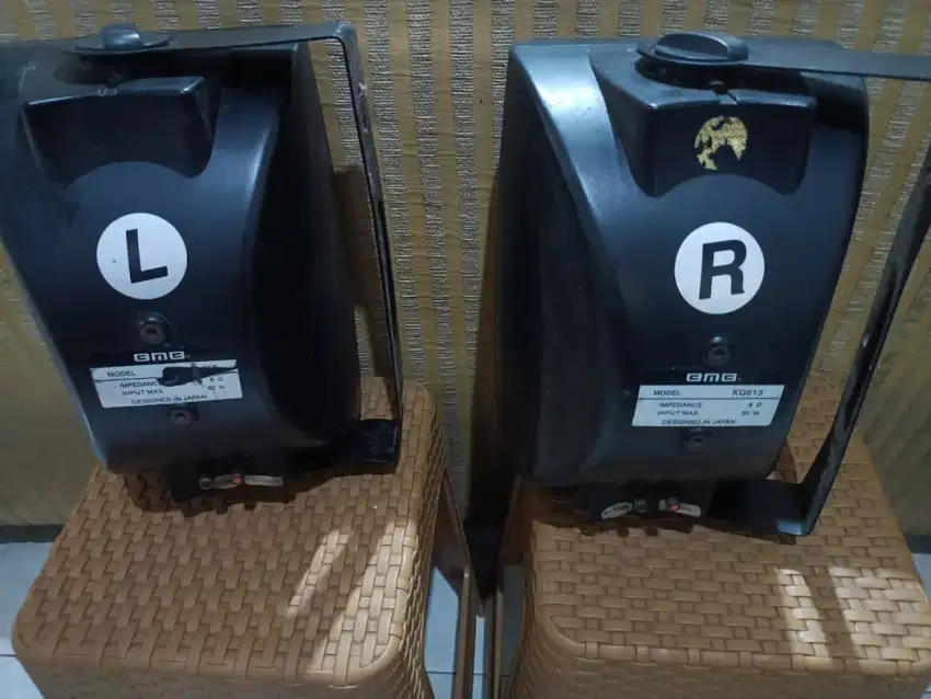 Speaker Karaoke BMB 6 inc original 1 pasang speker