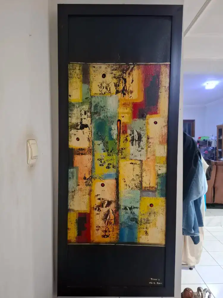 Lukisan abstrak Bali