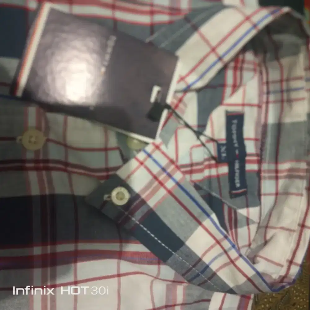 KEMEJA LENGAN PANJANG TOMMY HILFIGER