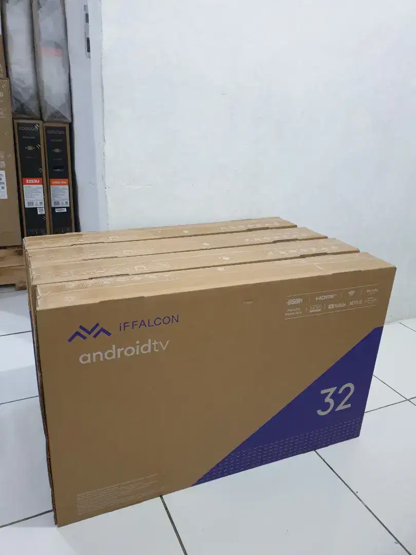 TCL iFFALCON AndroidTV 32 inch. Baru