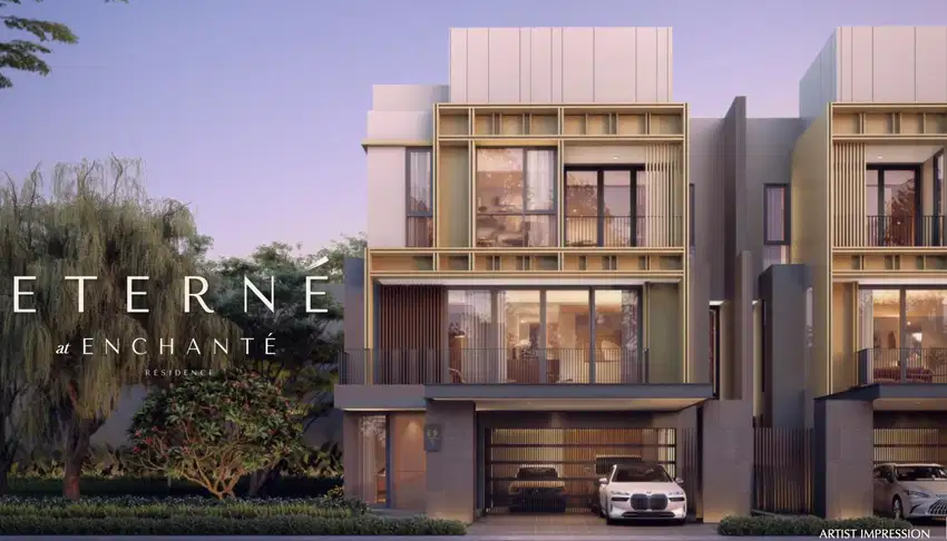 Cluster Mewah Enchante ETERNE dengan Konsep Modern Tropis