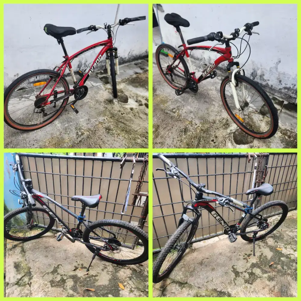 Sepeda gunung borongan ada 2 murah aja