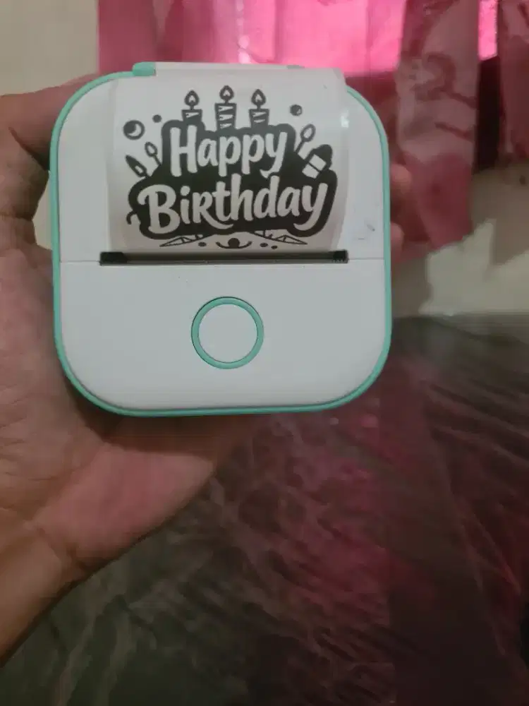 Printer mini bisa buat foto atau resiko, hasil print bagus