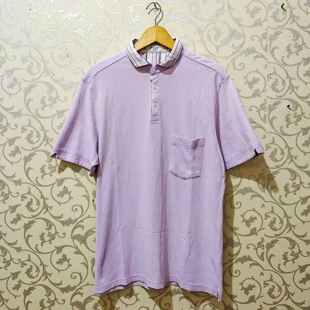Kaos Polo Polo Shirt Lindstorm Pocket Ungu Lilac