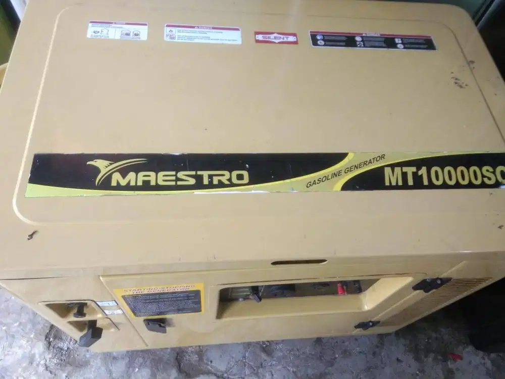 dibeli Mesin Genset  compresor circle jogja