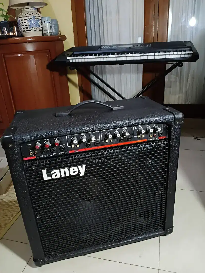 AMPLI KEYBOARD LANEY LINEBACKER KB 120