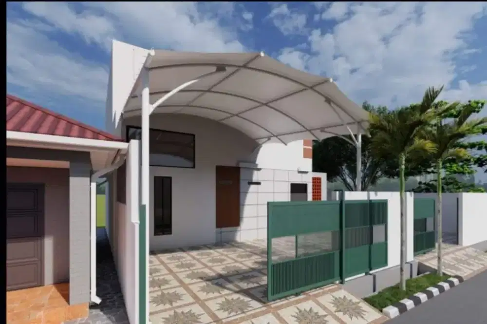 Pasang Canopi Membrane