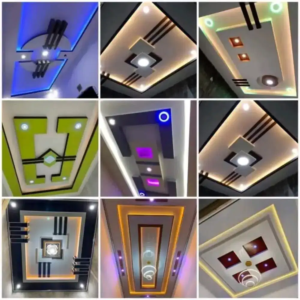 Plafon pvc terpasang