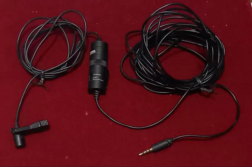 Boya BY M1Clip On Mic Lavalier,Mic Omni Direct,Mic DSLR for Camera,NET