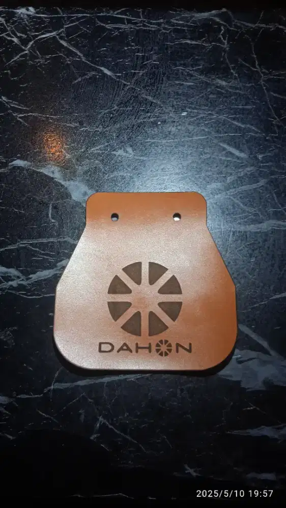 Kepet Mudflap Biketag Kulit Asli Sepeda Dahon Federal bs Custom Suka2