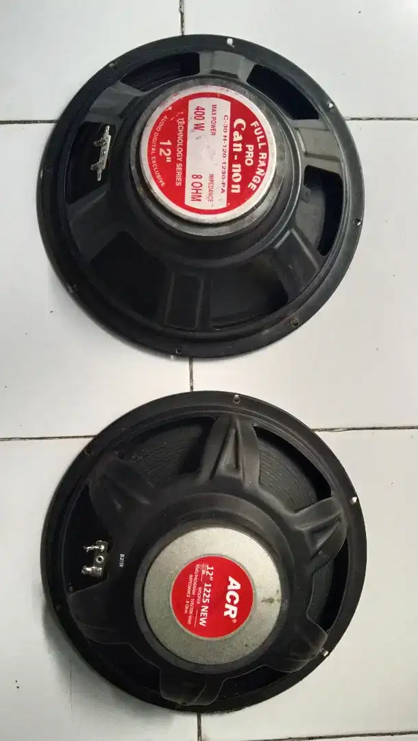2 Speaker full range 12inch