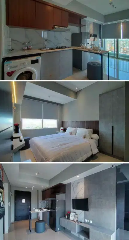 disewakan unit langka klaska residence tipe 2 BR