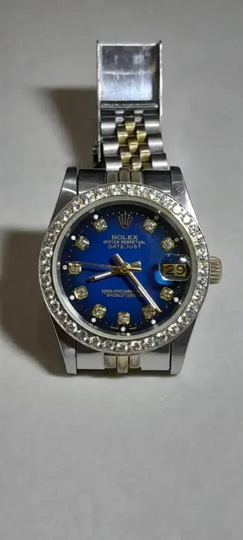Jam Rolex Wanita Oyster Perpetual Date Just