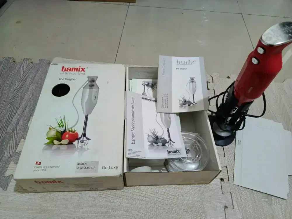 Hand Blender Bamix Swiss Ori 2 speed hand mixer